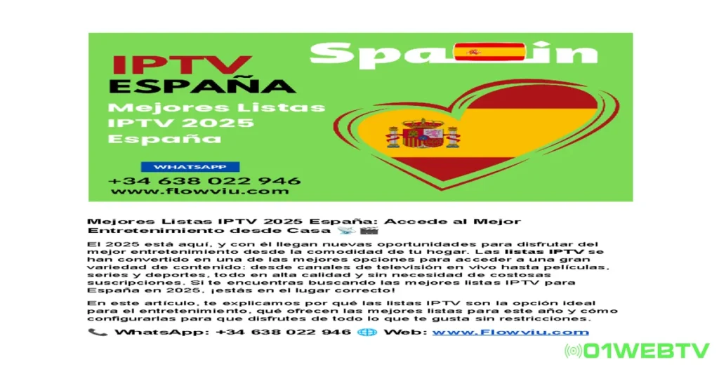 Listas IPTV España: Aplicación con 11,000 Canales y Contenidos Multimedia Gratuitos